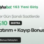 saha bet 163 güncel giriş