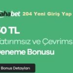 saha bet 204 giriş