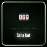 Saha bet platformunun ana sayfasını gösteren bir ekran görüntüsü.