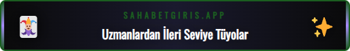 Sahabet alternatif sistemleri için uzmanların önerdiği ipuçları listesi