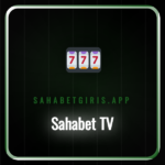 Sahabet TV platformunda canlı maç izleyen bir sporseverin ekranı