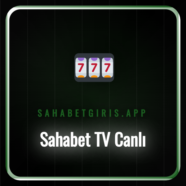 Sahabet TV Canlı yayın ekranında futbol maçı izleyen bir taraftar
