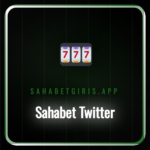 Sahabet Twitter hesabının mobil telefonda açık olduğu anı gösteren ekran.