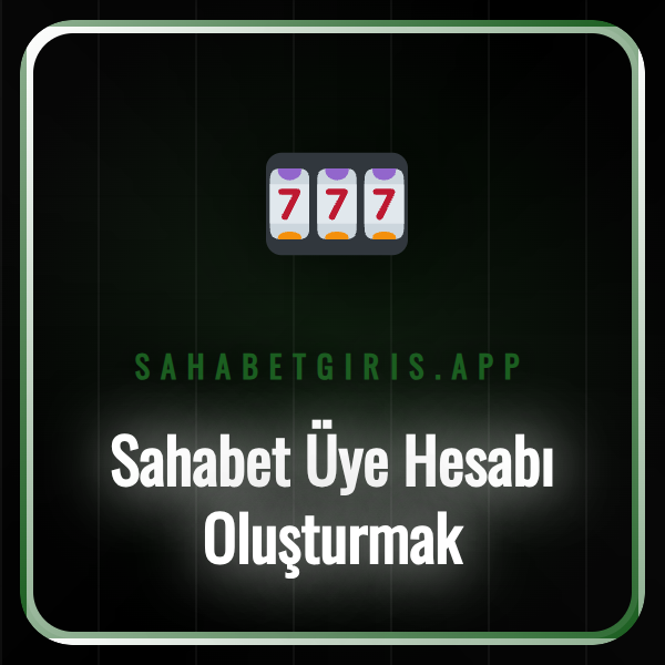 Sahabet üye hesabı oluşturmak için kayıt formunu dolduran bir kullanıcı.
